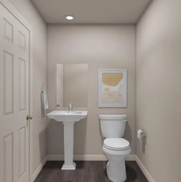 Furnished interior view inside a new home in Meadows of Chandler, Chandler (Image 18).