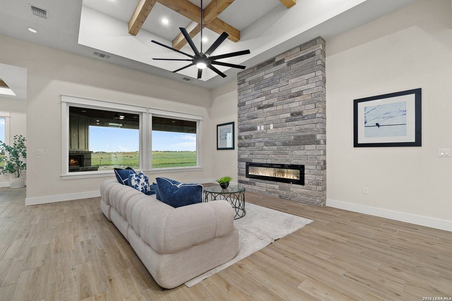 Furnished interior view inside a new home in , La Vernia (Image 13).