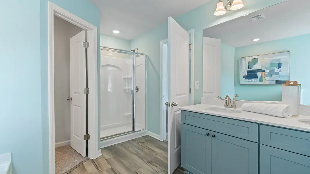 Furnished interior view inside a new home in Diamante, Stockbridge (Image 24).