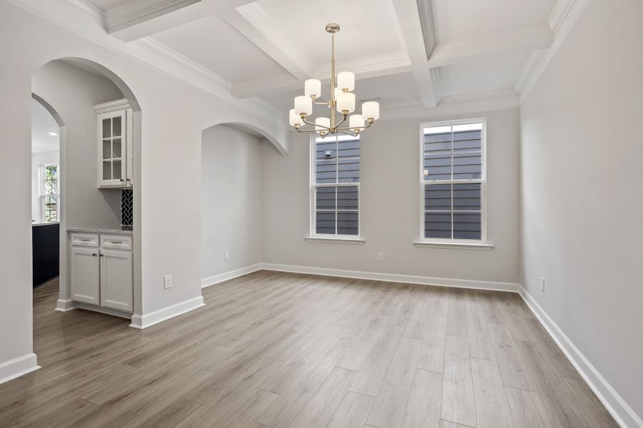 Spacious, unfurnished interior of a new home in Georgias Landing, Raleigh (Image 20).