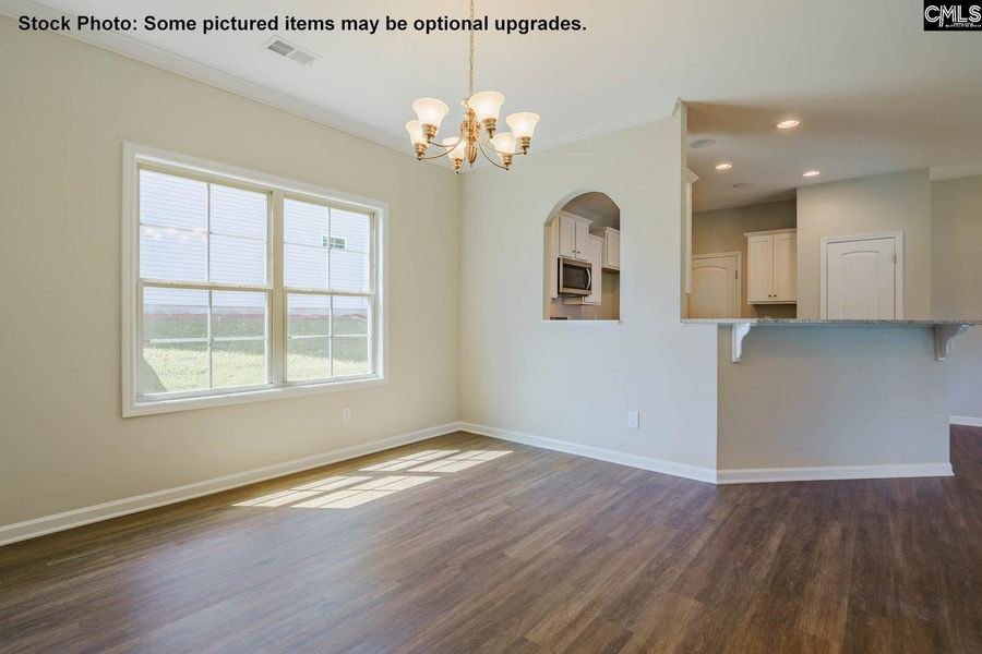 Spacious, unfurnished interior of a new home in Cottages at Roofs Pond, West Columbia (Image 16).