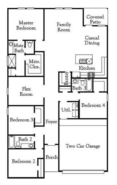 Floorplan – Representative Photo