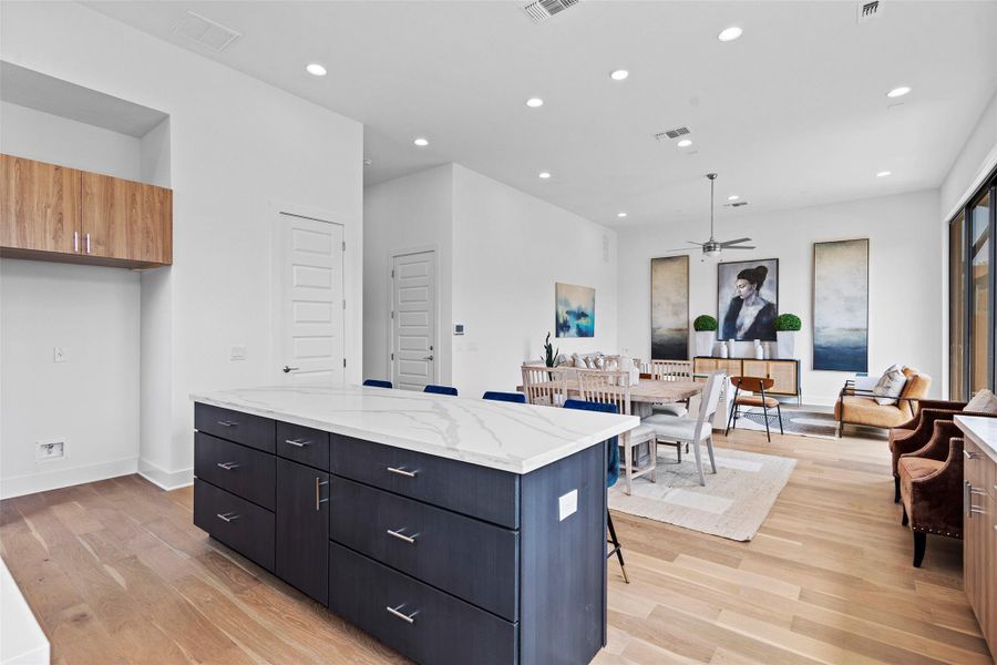 Furnished interior view inside a new home in Agave, Austin (Image 12).