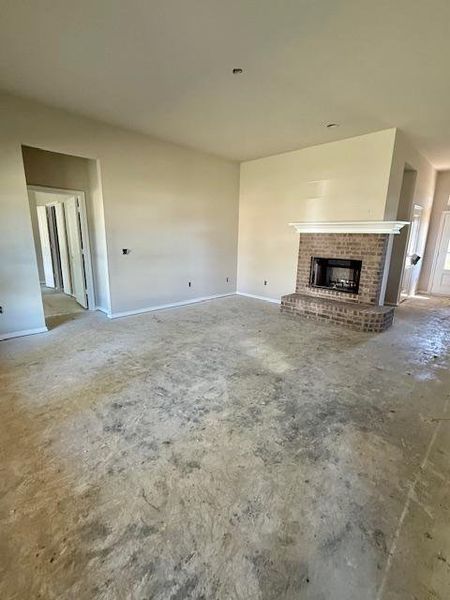 In-progress construction of a new home in , Gainesville, TX (Image 5).