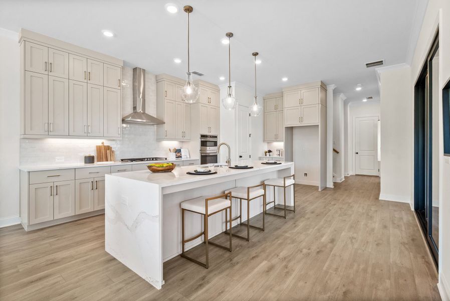 Representative furnished interior of a home built from the The Kenton by The Providence Group in Waterhaven, Cumming (Image 11).