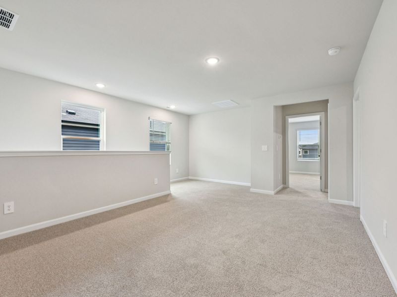 Spacious, unfurnished interior of a new home in Oak Manor - Classic Series, Garner (Image 11).