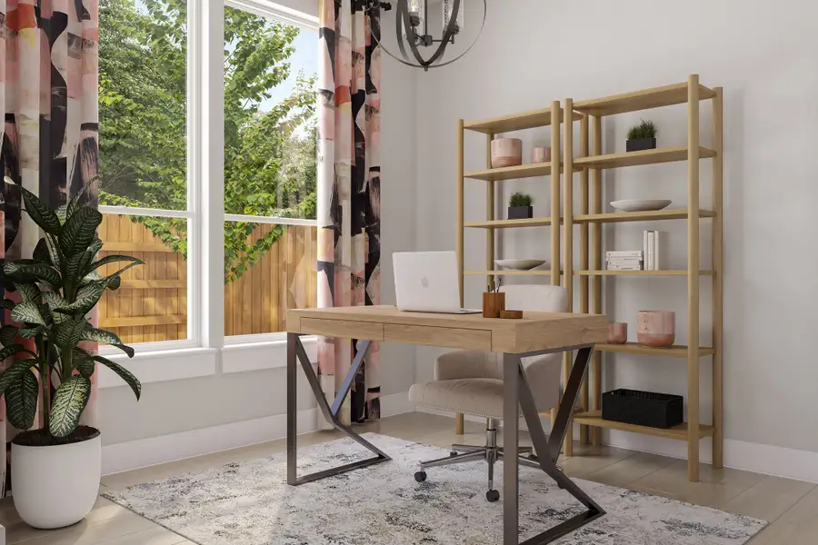 Furnished interior view inside a new home in Trillium, Richmond (Image 3).