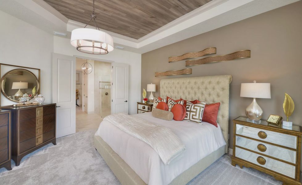 Furnished interior view inside a new home in Mosaic, Daytona Beach (Image 10).