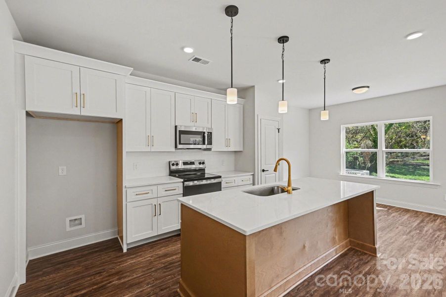 Furnished interior view inside a new home in , Mooresville (Image 5).