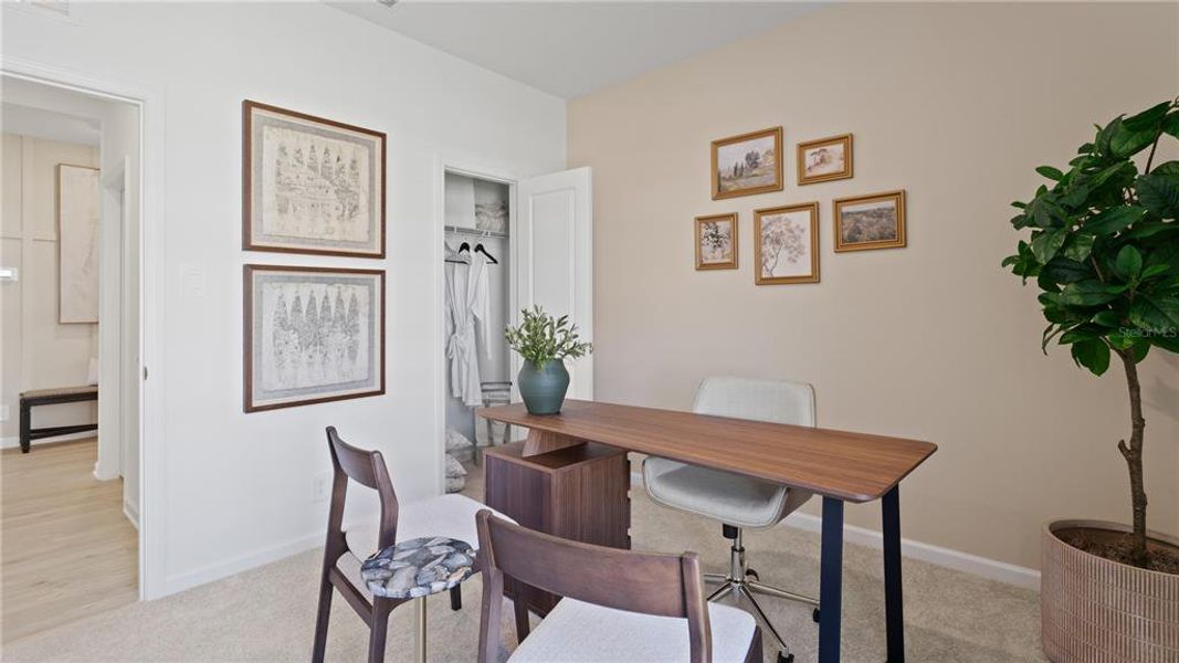 Furnished interior view inside a new home in , Clermont (Image 4).
