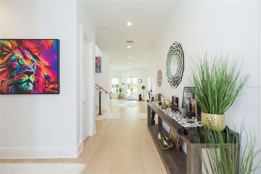 Furnished interior view inside a new home in , Tampa (Image 58).