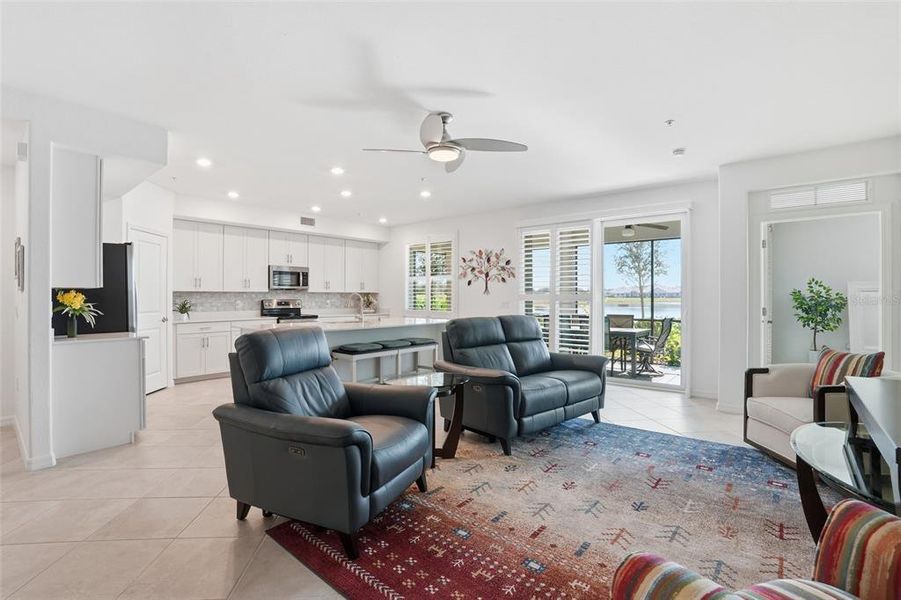 Furnished interior view inside a new home in , Punta Gorda (Image 32).