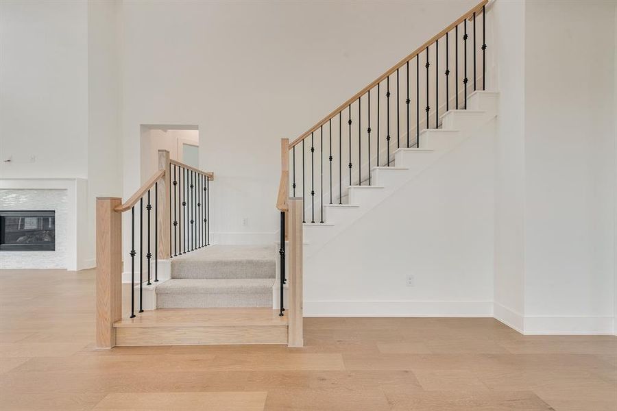 Spacious, unfurnished interior of a new home in The Homestead - 62', Rockwall (Image 29).