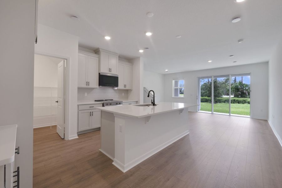 Furnished interior view inside a new home in Towns at Riverwalk, Sanford (Image 6).