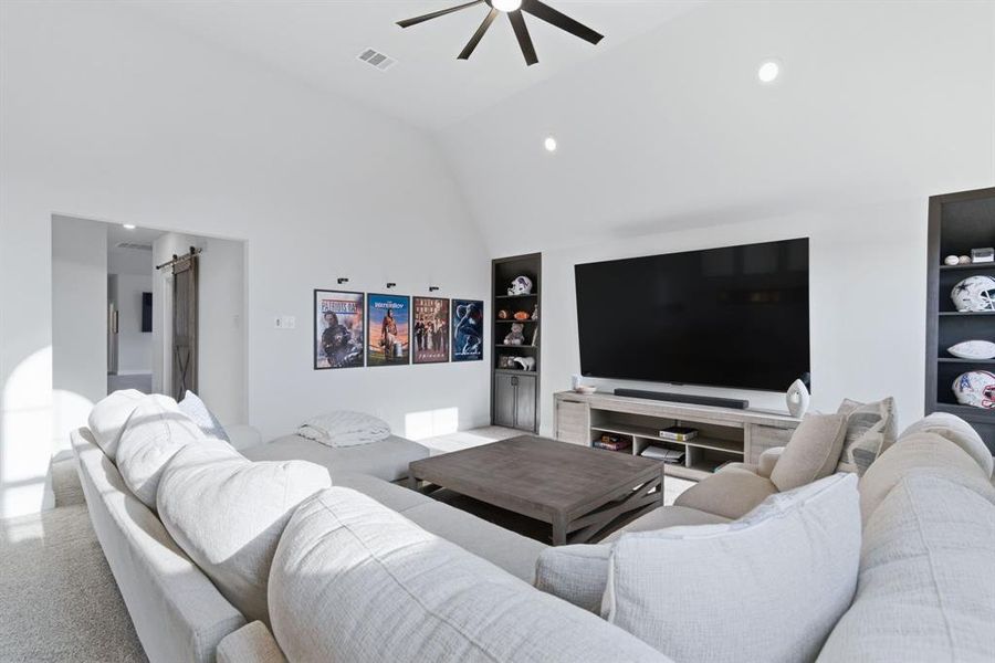 Furnished interior view inside a new home in , Corinth (Image 32).