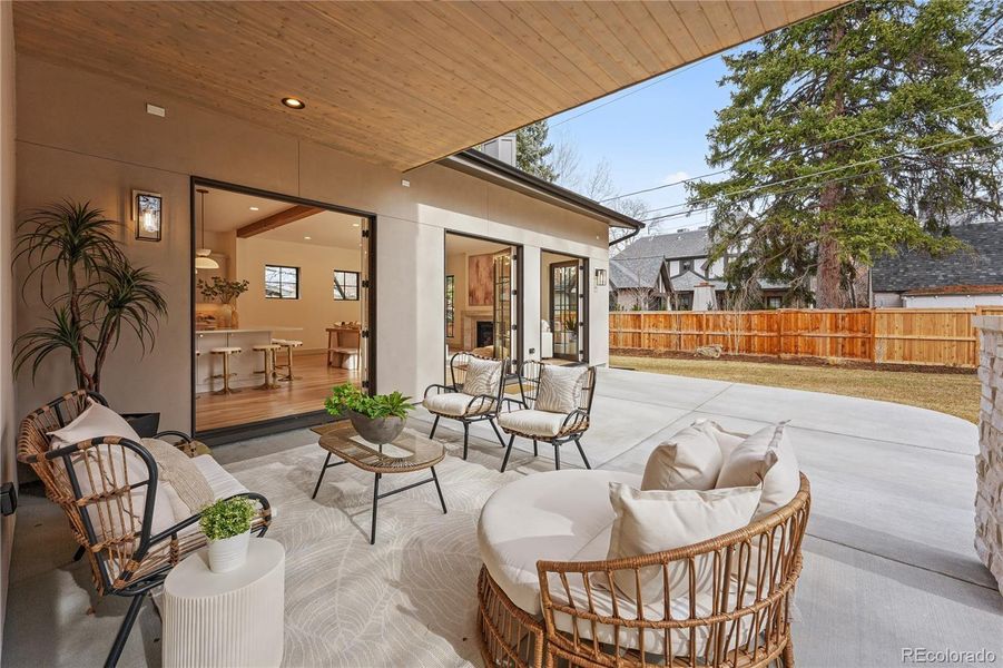 Exterior details and patio area of a home in , Denver (Image 25). Exterior details and patio area of a home in , Denver (Image 25).
