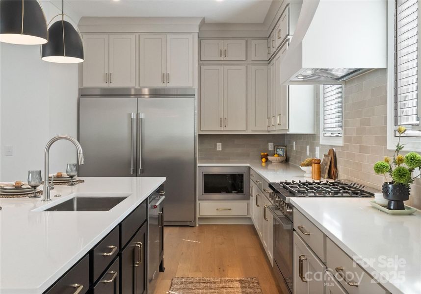 Furnished interior view inside a new home in , Charlotte (Image 30).