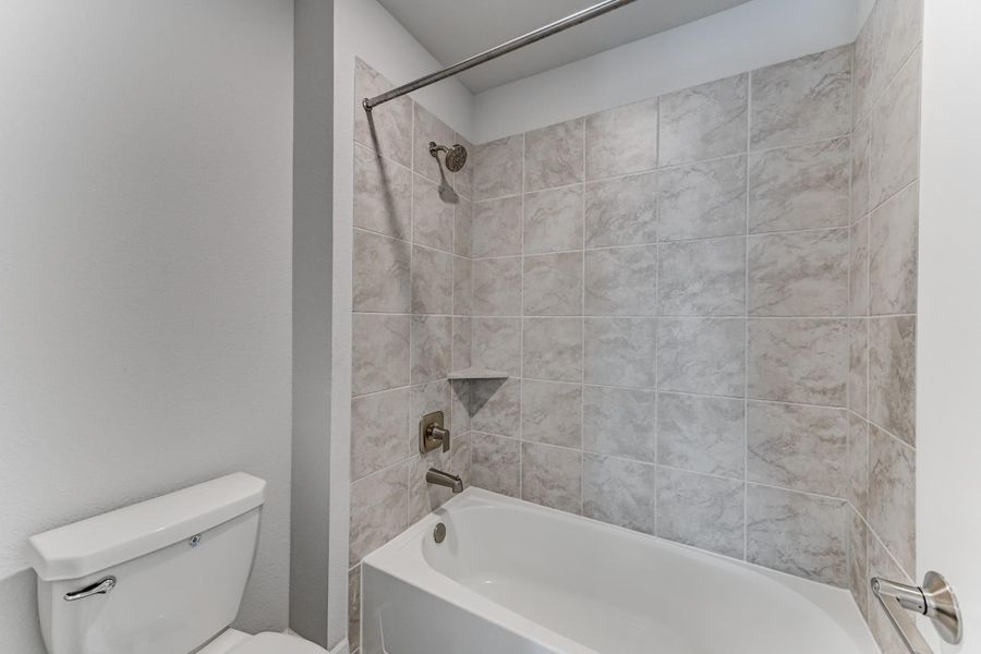 Furnished interior view inside a new home in , Cypress (Image 18).