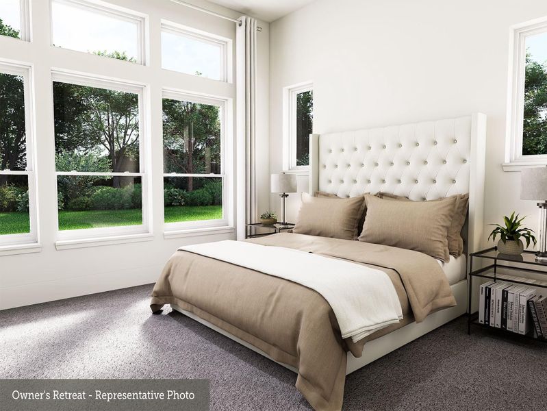 Furnished interior view inside a new home in Colton 45' Homesites, Todd Mission (Image 5).