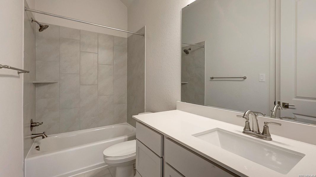 Furnished interior view inside a new home in Kallison Ranch, San Antonio (Image 15).