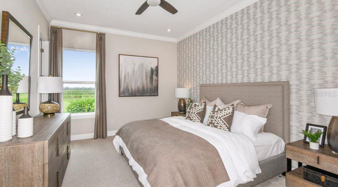 Furnished interior view inside a new home in Skye Ranch Community Group Page, Sarasota (Image 13).