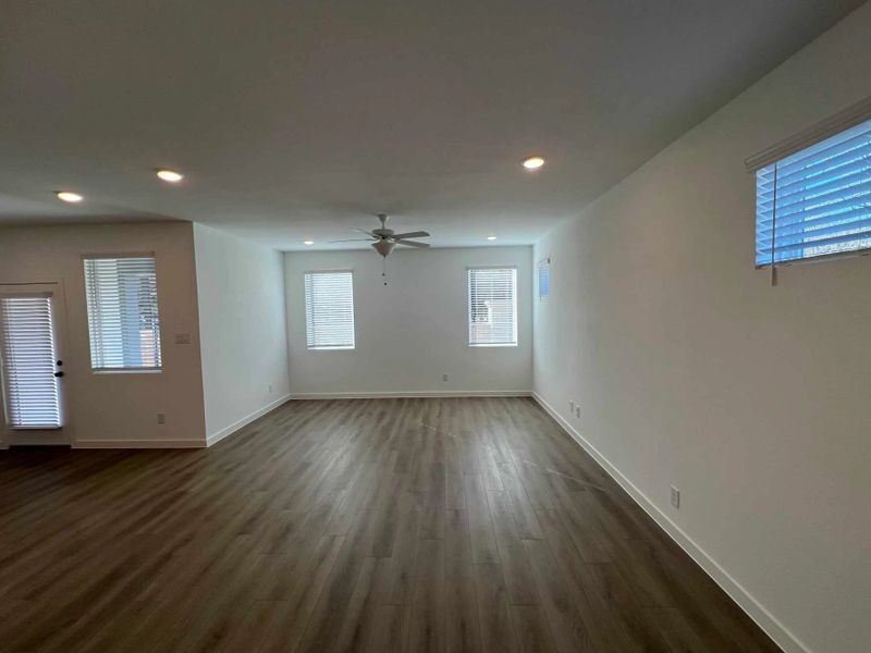 Family Room Construction Progress