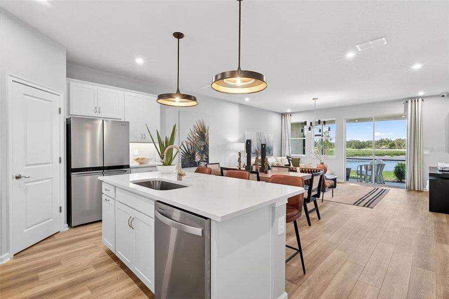 Furnished interior view inside a new home in Crosswind Ranch, Parrish (Image 5).
