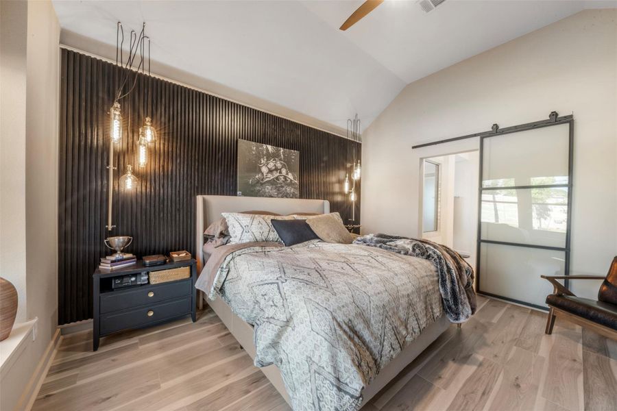 Upgraded primary bedroom Upgraded primary bedroom