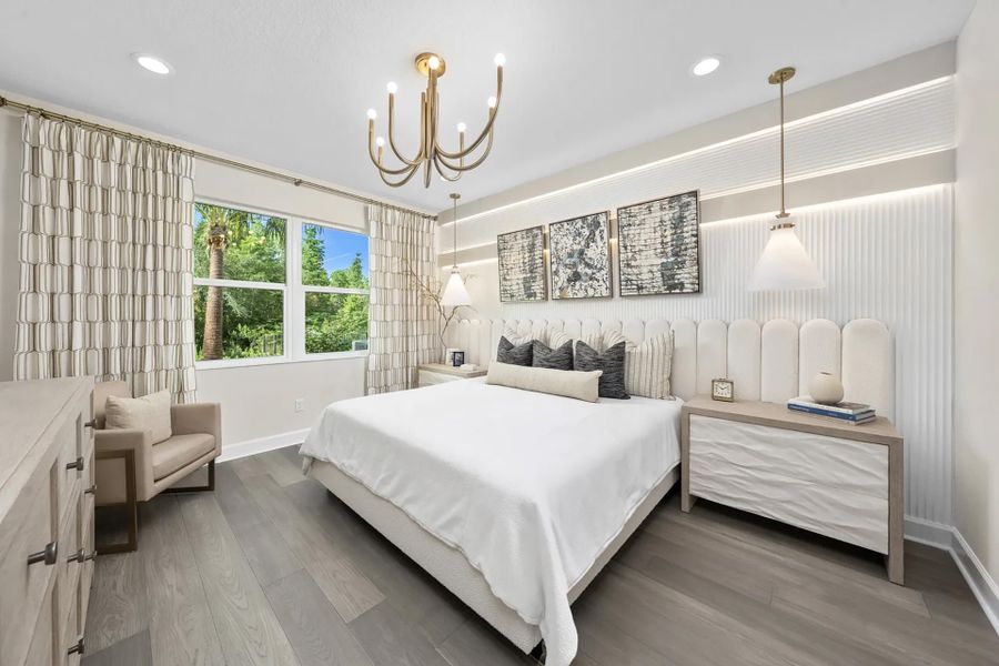 Representative furnished interior of a home built from the Orchid by GL Homes in Valencia Ridge (55+), Wesley Chapel (Image 13). Representative furnished interior of a home built from the Orchid by GL Homes in Valencia Ridge (55+), Wesley Chapel (Image 13).