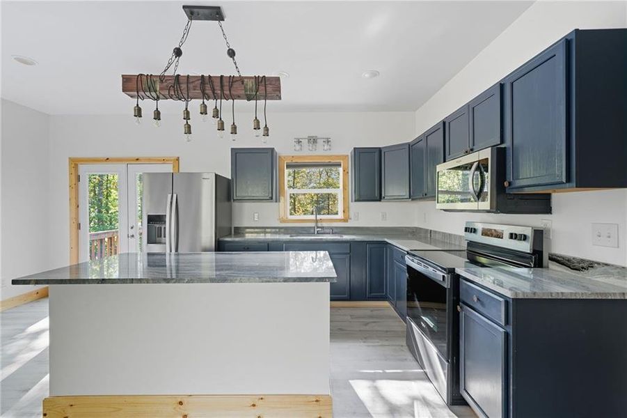 Furnished interior view inside a new home in , Talking Rock (Image 30).
