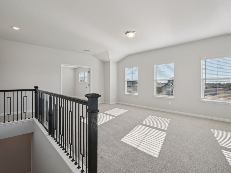 Spacious, unfurnished interior of a new home in Sagebrooke - Premier Series, San Antonio (Image 28). Spacious, unfurnished interior of a new home in Sagebrooke - Premier Series, San Antonio (Image 28).