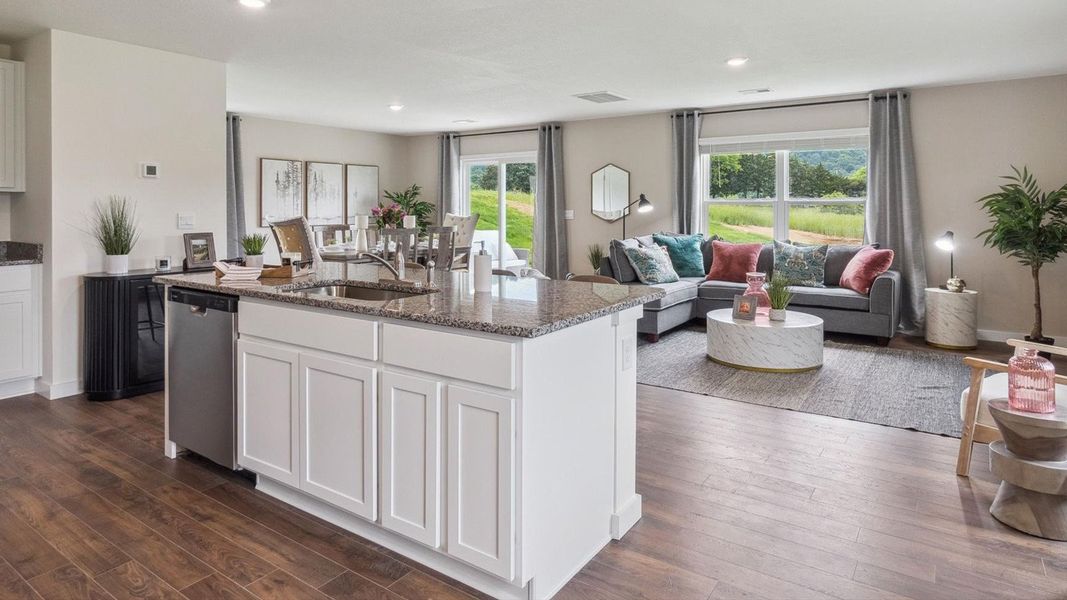 Furnished interior view inside a new home in Belhaven, Knoxville (Image 5).