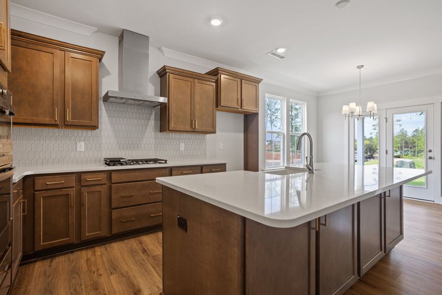 Furnished interior view inside a new home in Sweetbrier, Durham (Image 5).