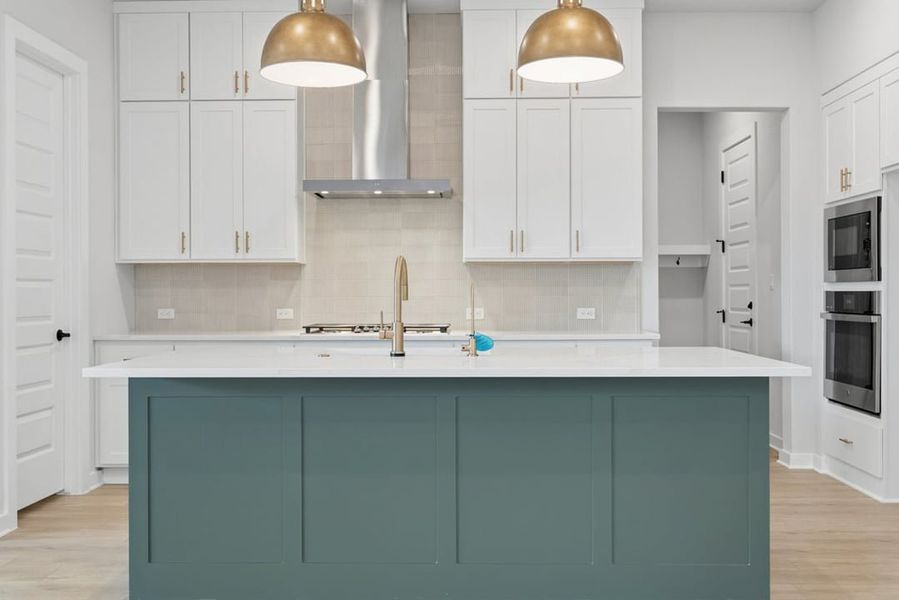 Furnished interior view inside a new home in Arbor Collection at Heritage, Dripping Springs (Image 14).