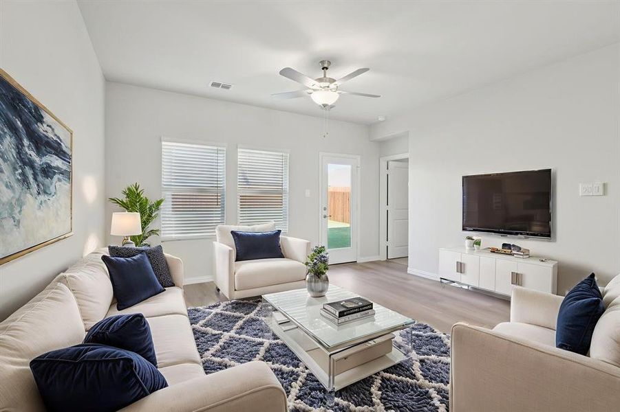 Photo is not of the actual home, but is an inspirational photo of builder’s model home and may depict options, furnishings, and/or decorator features that are not included.