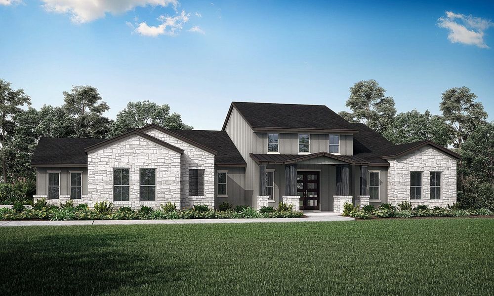 Abilene Floor Plan in Lakeview, Waller | Sitterle Homes