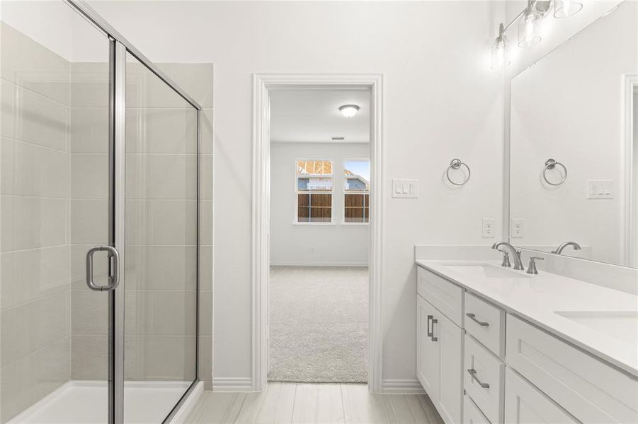 Furnished interior view inside a new home in Walden Pond, Forney (Image 9).