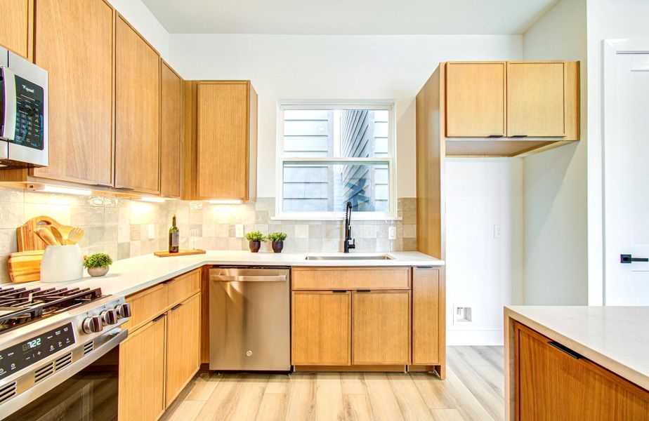 Furnished interior view inside a new home in , Houston (Image 4).