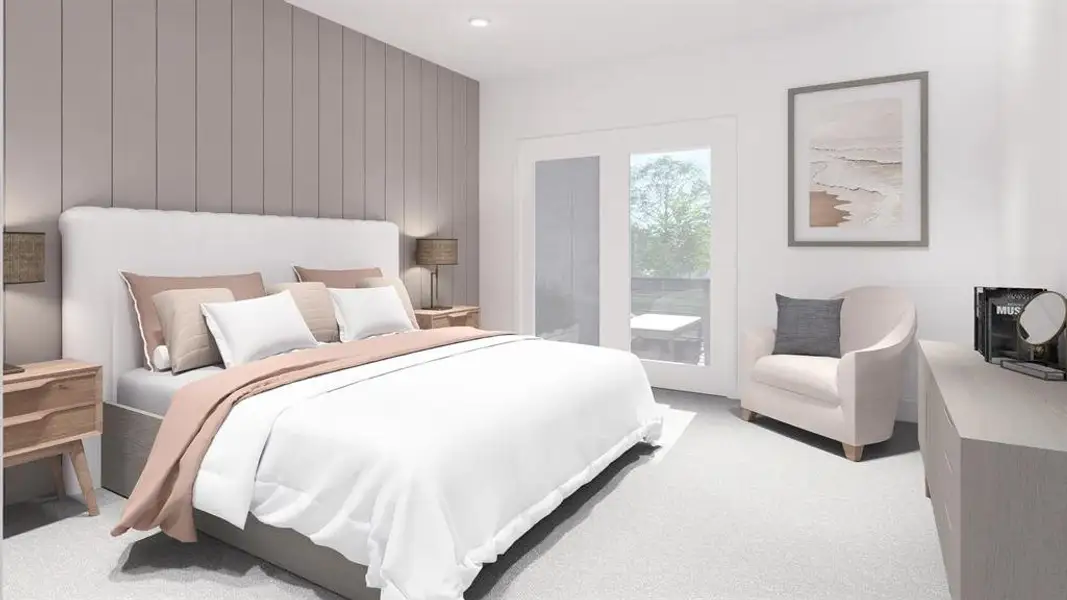 Furnished interior view inside a new home in Ridgeline Towns, McKinney (Image 7). Furnished interior view inside a new home in Ridgeline Towns, McKinney (Image 7).