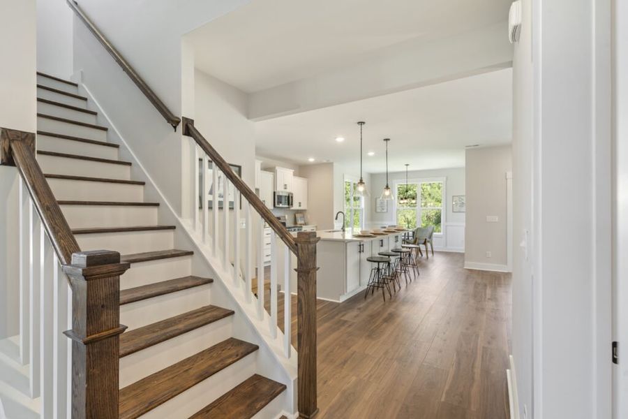 Furnished interior in a model home at Brierwood in Shallotte (Image 7).