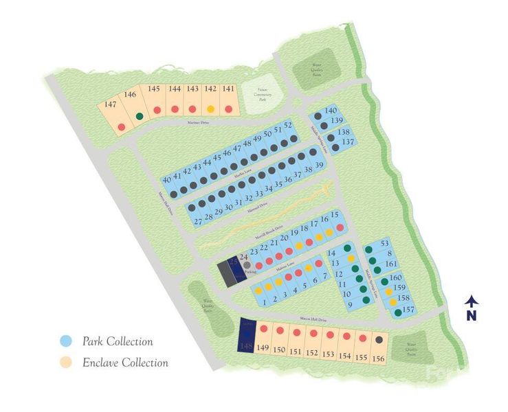 Image 34 of a home in Whitley Preserve – Park Collection.