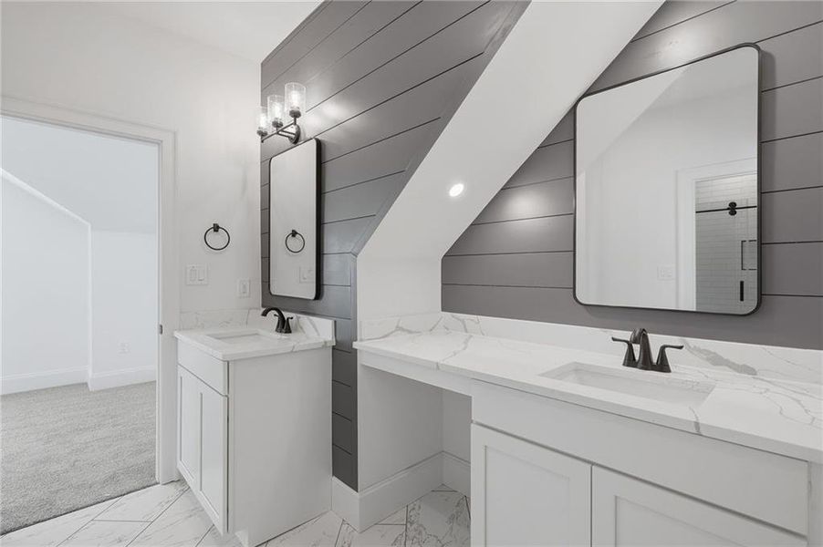 Furnished interior view inside a new home in , Buford (Image 8).