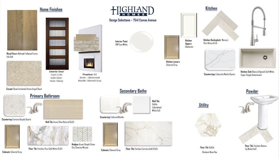 Sample of building materials used in homes in Goodland: 60ft. lots, Venus (Image 56).