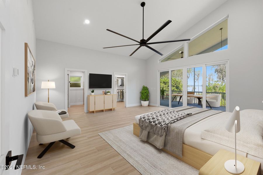 Furnished interior view inside a new home in , Melrose (Image 18).