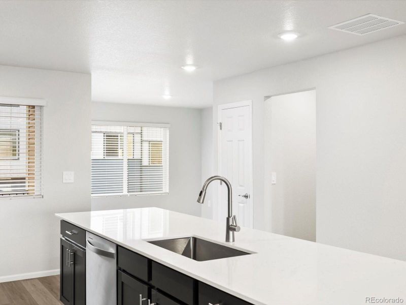 Furnished interior view inside a new home in Three Hills, Morrison (Image 4).