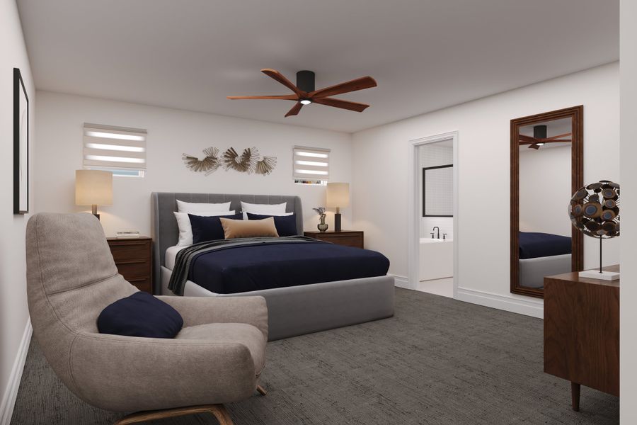 Representative furnished interior of a home built from the Ellison by Beazer Homes in Bethany Grove, Glendale (Image 5).