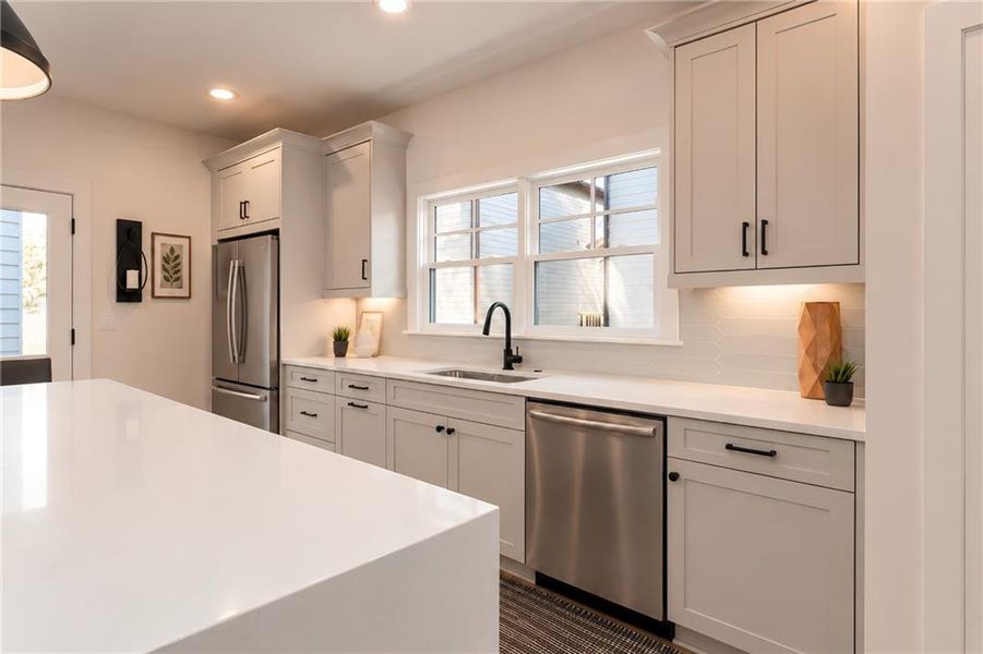 Furnished interior view inside a new home in , Hapeville (Image 21).