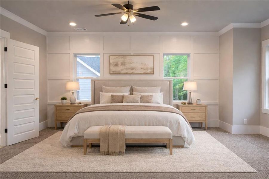 Furnished interior view inside a new home in , Jefferson (Image 8). Furnished interior view inside a new home in , Jefferson (Image 8).
