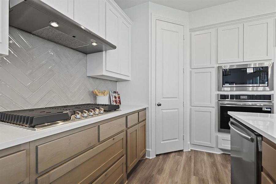 Furnished interior view inside a new home in Wellington: 40ft. lots, Haslet (Image 11).