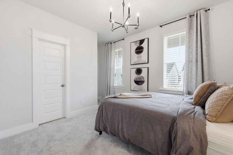 Furnished interior view inside a new home in Carnes Crossroads, Summerville (Image 31).